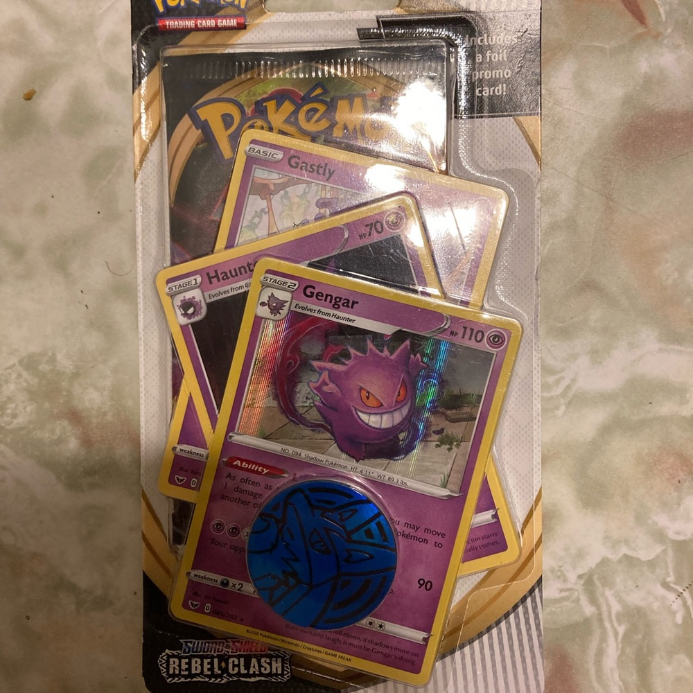 Pokémon Sword and Shield Rebel Clash Gengar